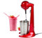 ARTECH Retro Milkshake Maker Red – Powerful 100W Milk Frother, Protein Shake Mixer, Milk Shakes, Omelettes Mix, Cocktails & Frappes Blends, 500ml Stainless Steel Cup, 2 Speed Settings Recipes Included