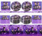 DecPtyTa Stoviglie per feste,Decorazione Compleanno,Mercoledì Compleanno Piatti Tovaglioli Tovaglia etc,Adatto per 20 Persone (H)