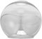 UKCOCO Lampenschirm Kugel Form Rauchglas Für E27 Leuchten Ideal Für Wohnzimmer Schlafzimmer Esszimmer Durchmesser Elegante Lichtabdeckung Für Pendelleuchten Und