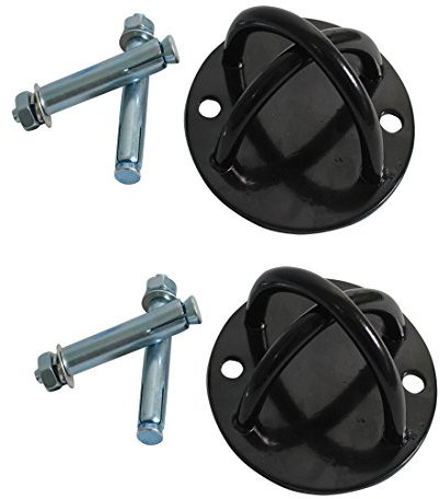 HI SUYI Anti-Gravity Aerial Yoga Silks Hammock Swing Ceiling Mount Hangers Suspension Hooks Heavy Duty Anchor Bracket