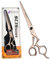 HEMATITE 7 pouces rose or noir diamant ciseaux de coiffure ciseaux de coupe barbier