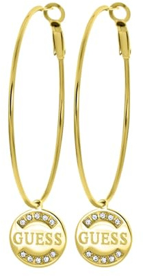 Lucardi - Damen Ohrringe mit Plattierung - Dreieckig - Schmuck - Geschenke für Frauen - Gold