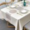 Plenmor Mantel Mesa Cuadrado Mantel Antimanchas Mantel Impermeable Mantel de Hule Manteles PVC Plastico Manteles de Mesa Cuadrado Manteles Antimanchas (Geometría, 137x137cm)