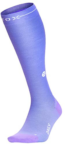 STOX Energy Socks | Socken für Damen | Premium Kompressionssocken | Bequeme Kompressionsstrümpfe | Feuchtigkeitsableitung | Keine müden Beine und Füße mehr | Erleichterung für unruhige Beine