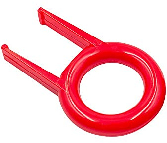 Pack 2 Keycap and Key Remover Red Plastic Keycap and Key Puller for Mechanical Keyboard