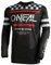 O'NEAL | Motocross-Shirt langarm | Kinder | MX MTB Mountainbike | Leichtes Material, ergonomischer Slim Fit Schnitt für perfekte Passform | Element Youth Jersey Squadron V.22 | Schwarz Grau | M