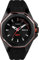 Timex UFC Street Herren-Armbanduhr, 44 mm, schwarzes Silikonarmband, schwarzes Zifferblatt, schwarzes Gehäuse TW2V57300
