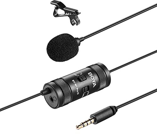 BOYA by-M1 Pro II Lavalier Micrófono Ruido