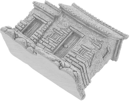 HONMEET Mini Maison Imitation Style Chinois décoration de Jardin Decoration de Jardin Pot de Fleurs Petite Maison décorations Mini Ornement de Maison Figurines de Maison de Jardin