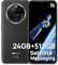 Ulefone Armor 23 Ultra Telefono Satellitare 5G, 24GB+512GB Telefono Indistruttibile, 3,2X Teleobiettivo 6.78 FHD+ 120Hz Fotocamera 64MP, IP68/69K, Ricarica Rapida 120W Cellulare/NFC/Android 13 Nero
