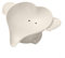 Porte-savon motif éléphant de dessin animé, accessoire de salle de bain élégant et fonctionnel pour savon (beige)