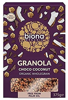 Biona Organic Choco-Coconut Granola 375g