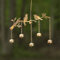 Ancient Graffiti Birds w/Bells Wind Chime Windspiel Vögel mit Glocken, Stahl, Mehrfarbig