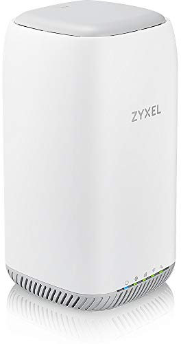 Zyxel Router Wi-Fi 4G LTE-A Indoor AC2050 Wifi Router | Condivisione Wi-Fi dual-band per 64 dispositivi | Supporta VoIP/VoLTE | Sbloccato | Nessuna configurazione richiesta [LTE5388-M804]