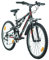 Multibrand Distribution Probike Speed 24 Zoll Mountainbike vollgefedert, 18 Gänge, Fahrrad für Jungen, Mädchenfahrrad, geeignet von 130-155 cm (schwarz matt rot)