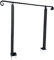 Adjustable Hammered Flat bar Wrought Iron handrail with Two Bolt Down Posts Various Sizes (1400mm)