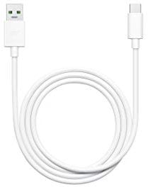 OPPO - SuperVooc USB Type-C Cable, Ultra-Fast Charging, 1 m - White