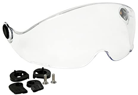 AOLAMEGS Hard Hat Accessories Klares Visier – PC Material Sicherheit Helm Brille Ersatz EN 166 genehmigt klare Linse Augenschutz Block Staub