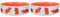 Trixie TX-60731 Bol en céramique pour Hamsters, 80 ML, 8 cm (Lot de 2)