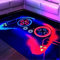HOLAVIDA 3D Vortex Illusion Teppich, Schwarzlicht-UV-reaktiver Bereichsteppich, rutschfeste Fluoreszierende Spielbodenmatte, Leuchtend im Dunkeln Kinder-Spielterraum-Dekor 180x120cm (Stil-4)