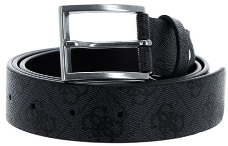 GUESS Vezzola Adjustable Belt W100 Black - kürzbar