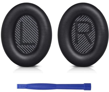 Bose QC35 Replacement Earpads for bose headphones replacement earpads - bose Professional 1 : 1 original fit earpads - Soft Protein Leather Compatible Models for Bose QC35 QC25 QC15
