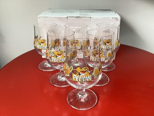 Générique non Lot de 6 verre à bière pelican 25cl en boîte nouveau modèle neuf