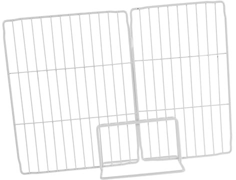 Amosfun Separatore per Congelatore Salvaspazio 39x29 Divisorio per Frigorifero in Filo di Ferro per Congelatore A Pozzetto Utile per L'esposizione Dettaglio