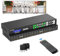 MT-VIKI 4K Seamless HDMI Matrix Switch 8x8 mit Web Control HDMI Video Wall Controller 4x2 4K@30Hz 3.5mm Audio Stereo Keine Drehung