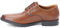 Clarks Herren Tilden Plain Derbys, Dark Tan Leather, 44.5 Eu