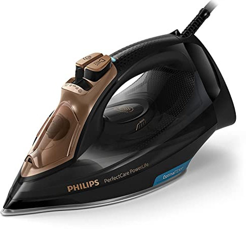 Philips PerfectCare GC3929/60 ferro da stiro Ferro a vapore SteamGlide Plus Nero, Marrone 2600 W