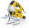 Powerplus Scie Sauteuse Électrique de 650 W POWX0331 - Scie Sauteuse Filaire à Patin Réglable 3000 min-1 - avec 3 Accessoires