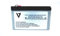 V7 RBC17-V7-1E USV-Akku mit 12V/9 Ah, Ersatzakku für APC RBC17