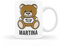tazza Teddy Bear Orso Toy 1 Mug Colazione Personalizzata Idea Regalo Festa Compleanno Decorazioni Tumblr Frasi Gioco Pupazzo Cartoni