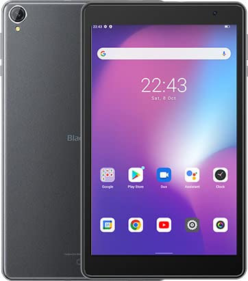 Blackview Tab 5, 8 Zoll Android 12 Tablet HD+ IPS Display, Quad-Core 5GB RAM+64GB ROM (1TB externer SD), 5580mAh Akku, 0.3MP+2MP Dual-Kamera, WiFi Bluetooth Type-C, Dual Box-Lautsprecher Grau