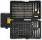 BLOSTM 127 Piece Magnetic Screwdriver Bit Set - Chrome Vanadium Steel Security Bit Set, Magnetic Bit Holder, Adaptors, 1/4 Bits (Hex, Cross & More) for DIY, Computer, Auto Repairs - With Storage Case
