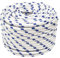 vidaXL Corde de Bateau Corde de Levage Câble d'Amarrage Ancrage Navire Lignes de Gréement Corde à Linge Blanc 12 mm 25 m Polypropylène