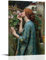 John William Waterhouse Painters' Works「The Soul of The Rose」Bedrucktes Leinwand-Poster auf Leinwand, Wandkunst, dekorativ, Schlafzimmer, modernes Zuhause, 30 x 45 cm