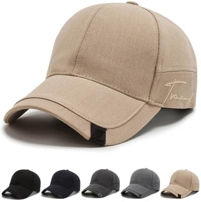 CheChury Baseball Cap Herren Damen Unisex Kappe Verstellbar Baseboard Baseballkappe Mütze Outdoor Baseballkappe Sonnenschutz Baseballkappen Sport Cap Sonnenhut für Sport Reisen Draußen