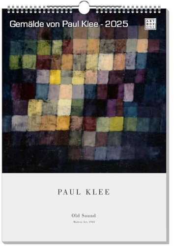 artboxONE Kalender 2026 Gemälde von Paul Klee Wandkalender A3 2026 Abstrakt