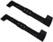 perfektGarten 2 lames de tondeuse à gazon de 34 cm compatibles avec Bosch Rotak ARM 33 34 3400 F016L65157 F016800271 F016800377