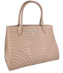 Prada Damen Beige Leder Schultertasche 1BA165
