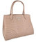 Prada Damen Beige Leder Schultertasche 1BA165