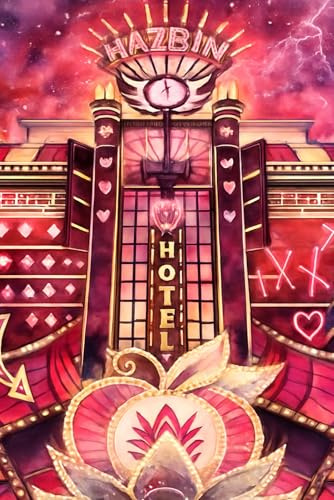 HAZBIN HOTEL CHARLIE VOX ALASTOR VAGGIE VALENTINO ANGEL DUST 120 PAGES NOTEBOOK IN THE STYLE OF HAZBIN HOTEL: FAN BOOK HELLUVA BOSS college ruled fan ... book notes block (HAZBIN HOTEL SEASON 2)