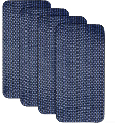 Swimming Pool Cover Patch Repair Supplies Using PE Material and Proven Adhesion for Reliable Coverage Restoration (Large blue)