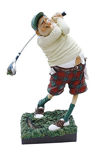 The Golfer Golfspieler von Guillermo Forchino Witzige sehr detailreiche Sportfigur