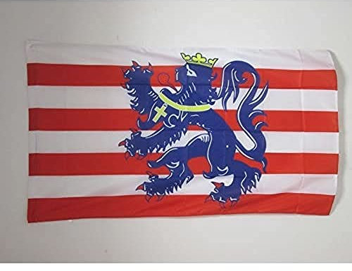 AZ FLAG - Drapeau Bruges - 150x90 cm - Drapeau Brugge En Flandres 100% Polyester Avec Fourreau et cordelette - Pavillon 110 g
