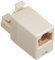 ELECOM LD-RJ4511THEN Adaptateur de câble RJ11 RJ45 Blanc (RJ11, RJ45, Male Connector/Female Connector, Blanc