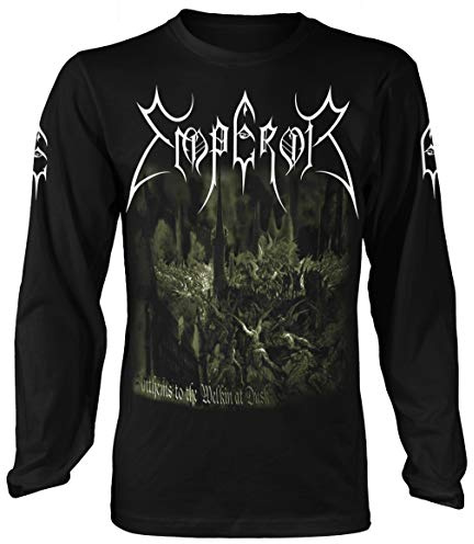 Emperor 'Anthems to The Welkin at Dusk' Long Sleeve Shirt (Small) Black