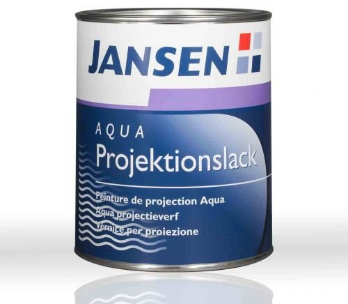 Jansen Projektionslack Aqua Projektionsfarbe 1L